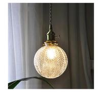 MESOVFCA Japanese Style Glass Ceiling Chandelier Lighting Modern Minimalist Bedside Reading Lamp Led Pendant Lights,for Various Spaces