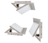 MESOVFCA Metal Access Panel for Drywall, Push Click-Magnetic Attic Access Hatch, Walls and Ceilings Crawl Space Door for Plumbing Bathroom Services(5x6in/12.7x15.2cm)