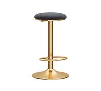 MESOVFCA Modern Velvet Swivel Barstools with Adjustable Height Gold Metal Legs Kitchen Bar Stools in Pink/Grey/Green/Blue/White/Black