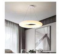 MESOVFCA Nordic Round Bedroom Chandelier Dining Room Lamp Creative Atmosphere Glass Bubble Lamp ,for Bedroom