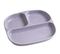 MESOVFCA Portion Control Bariatric Plates, Plate for Adults Bariatric Dinner Plates, Round Ceramic Tray, Food Platters, for Adults, Picky Eaters, Campers(Purple)