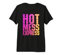 Mess Express Hot Funny Boss Manager Mom Teacher Retro Premium T-Shirt
