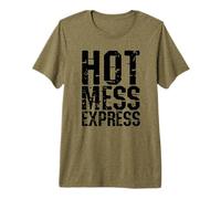 Mess Express Hot Funny Boss Manager Mom Teacher Retro Premium T-Shirt