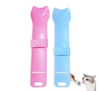Mess-Free Cat Strip Feeder, 2 Counts Cat Strip Feeders, Reusable Cat Treat Squeeze Spoon for Lickable Puree Snacks, Reduce Sticky Fingers & Food Waste for Kittens and Adult Cats (2PC)