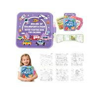 Mess Free Water Coloring Book,2026 New Reusable Water Painting Book for Toddlers WaterColoringBook,No Mess Paint Coloring,Just AddWater,Portable Doodle Drawing Gifts for Kids