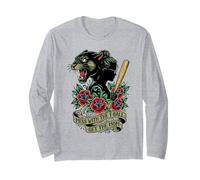 Mess with The T-Ball Get Mom Tattoo Tee Ball Mama Long Sleeve T-Shirt