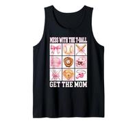 Mess with The T-Ball Get The Mom Softball Funny Tank Top