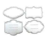 Message Board Cutting Dies Craft Dies Handmade Ability Developing Template for School Classroom Teacher Students Die Cuts for Scrapbooking Metal