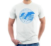 Message From Dolphins Hitchhikers Guide To The Galaxy Men's T-Shirt