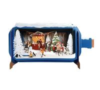 Message In A Bottle Festive Xmas Market Pop Up Christmas Card By Alljoy Cards XMIB073