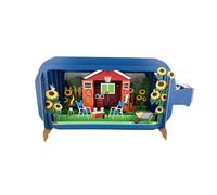 Message In A Bottle Garden Shed Pop Up Any Occasion Greeting Card Alljoy Cards