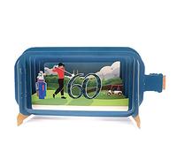 Message in A Bottle Golf 60th Pop Up Birthday Greeting Card by Alljoy Cards MIB106