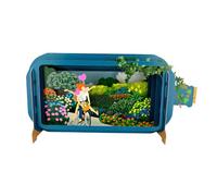 Message In A Bottle Romantic Pop Up Any Occasion Greeting Card by Alljoy Cards