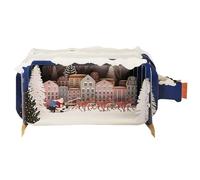 Message in A Bottle Santa Sleigh & Reindeer Pop Up Christmas Greeting Card XMIB093