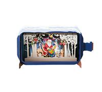 Message In A Bottle Santa's Sack Pop Up Christmas Greeting Card By Alljoy Cards