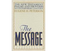 Message New Testament with Psalms and Proverbs