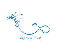 Message of The Gospel Jesus Christ Wall Decals 50.4x74.6cm Store Decoration Blue