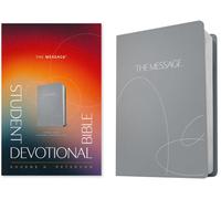 Message Student Devotional Bible Stone Gray, The
