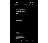 Messages From My Notes App: Scripts