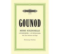 Messe Solennelle St Cecilia Mass (vocal Score): f? 1/4 r 3 Solostimmen, Chor, Or