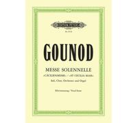 Messe Solennelle St Cecilia Mass (Vocal Score) - Paperback NEW Charles Gounod 20