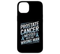 Messed With The Wrong Man Prostate Cancer Awareness Case for iPhone 14 Plus