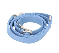 Messenger Bag Strap, 131cm Universal Replacement Shoulder Strap,Handmade Diy Luggage Parts Adjustable Crossbody Bag Leather Strap For Crossbody Bag Briefcase Messenger Bag (Blue)