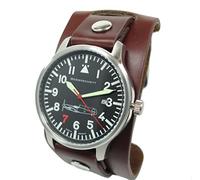 Messerschmitt 109-42R7 Men's Leather Strap Watch