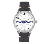 Messerschmitt Aristo M-35W-Q Men's Pilot Watch Leather