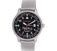 Messerschmitt Aviator Watch Special Model Speed Record ME-209M Ronda Swiss Movement 5ATM with Milanese Bracelet, Strap.