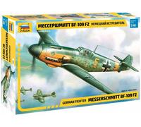 1:48 Zvezda Bf-109 F2/F4 Kit Z4802 Model