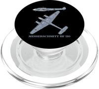 Messerschmitt Bf 110 German WW2 Fighter Bomber Plane Diagram PopSockets PopGrip for MagSafe