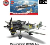 MESSERSCHMITT BF109G-5 G-6 WWII Fighter 1:24 fine detail model kit AIRFIX A17003