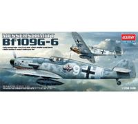Messerschmitt BF109G-6 1:72 Plastic Model Kit Academy