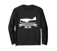 Messerschmitt ME 262 Sturmvogel German Warbird Airplane Long Sleeve T-Shirt