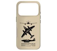 Messerschmitt Me 262 WW2 Jet Plane Silhouettes Case for iPhone 17 Pro