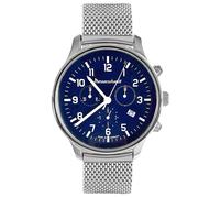 Messerschmitt Men's Pilot Watch Chronograph Mesh Band ME42CH-M