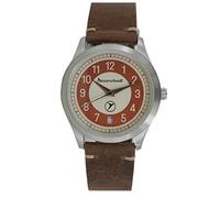 Messerschmitt Men's Vintage Leather Strap Watch KR201-B