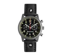Messerschmitt Men's Watch Aviator Chronograph Black ME-4544-5021