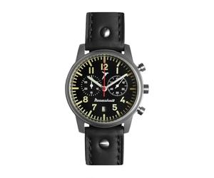 Messerschmitt Men's Watch Aviator Chronograph Black ME-4544-5021
