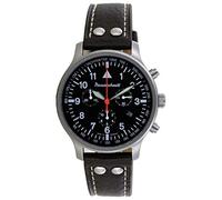 Messerschmitt Men's Watch Chronograph with Leather Strap ME-3H202