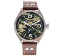 Messerschmitt Men's Watch For Pilots Vintage Camouflage Pattern ME-43ARMY