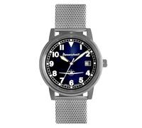 Messerschmitt Unisex Pilot Watch with Mesh Strap ME-9673-108M