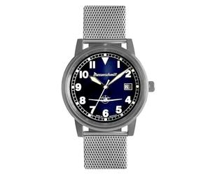 Messerschmitt Unisex Pilot Watch with Mesh Strap ME-9673-108M