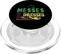 Messes & Dresses Mom Of Both Mother's Day Mommy Mom Life PopSockets PopGrip for MagSafe