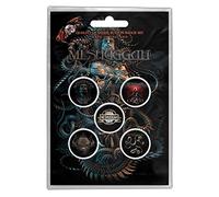 Messhuggah - Band Monkey Meshuggah Button Badge Pack Violent Sleep of Reason (Retail Pack)
