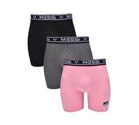 Messi Men's 3pk Stretch Boxer Briefs Boxer Briefs (pack of 3)