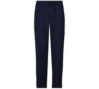 Messi Men's Lifestyle Tricot Pants, Comfortable Fit with Drawstring, Polyester & Spandex, Dress Blues, Large