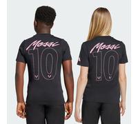 adidas Messi Name & Number Graphic T-Shirt Kids, Cotton, Black