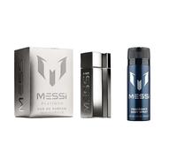 Messi Platinum Eau De Parfum 100ml & Original Fragranced Body Spray 150ml Bundle